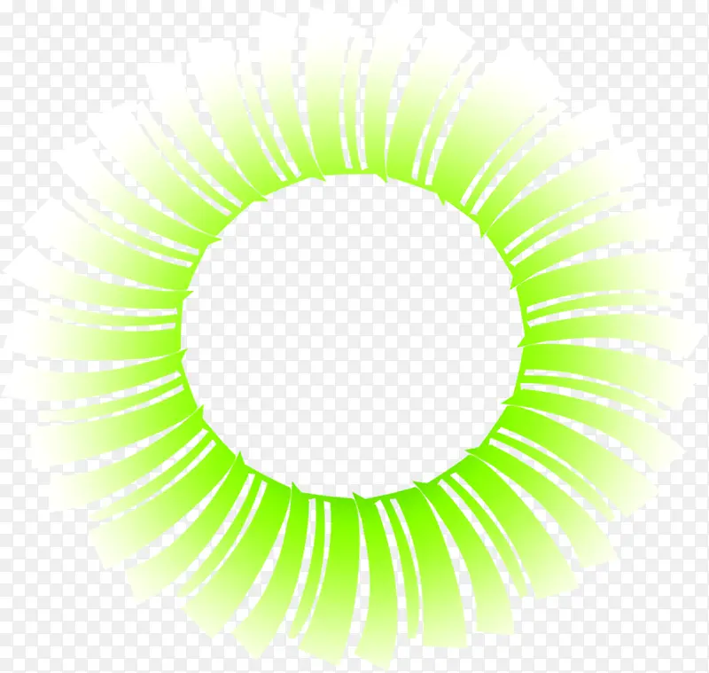 绿色放射个性花纹