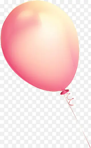 气球粉红气球飞起