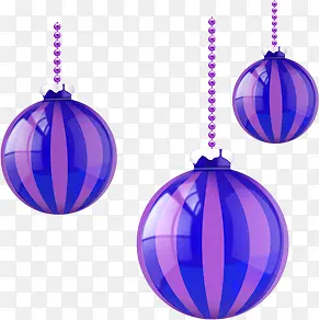 蓝紫条纹气球