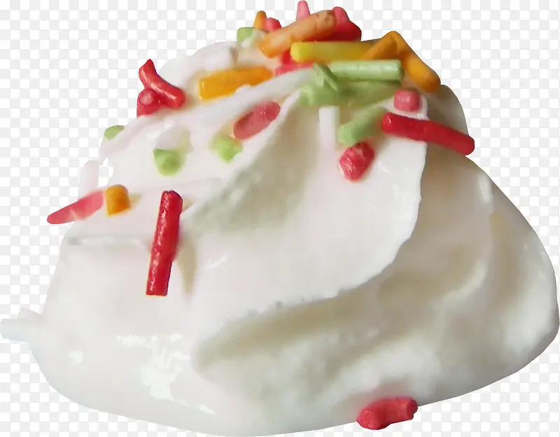 创意奶油冰淇淋