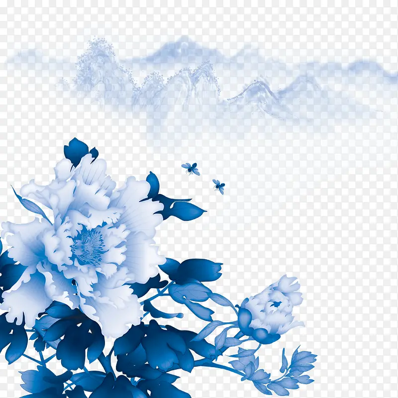 中国山水画PNG图片素材下载_图片编号qnzwbeln-免抠素材网
