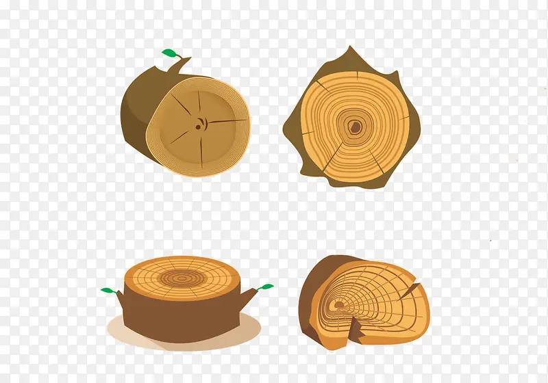 木桩矢量图