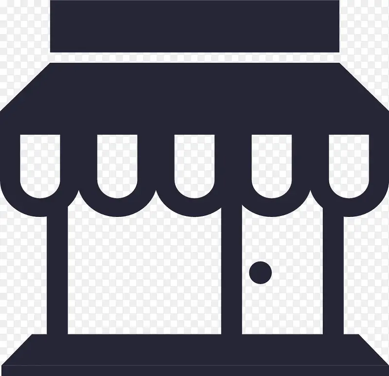 简约店铺图标设计素材PNG图片素材下载_图片编号yvvbjmxa-免抠素材网