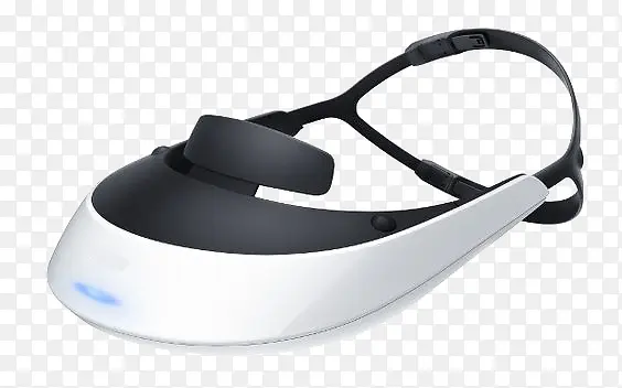 白色头戴vr