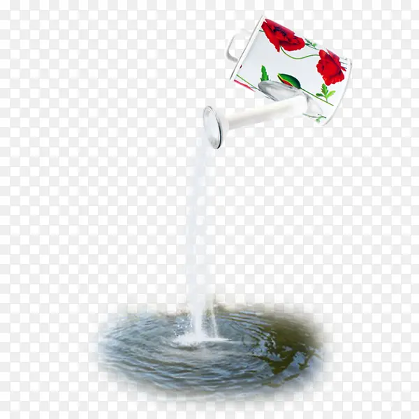 花洒浇水