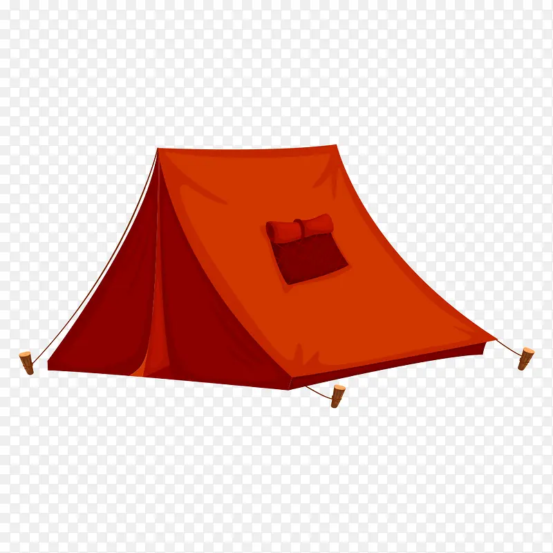 红色帐篷