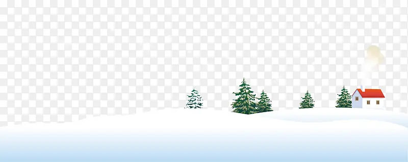 冬季雪景冰雪乐园素材