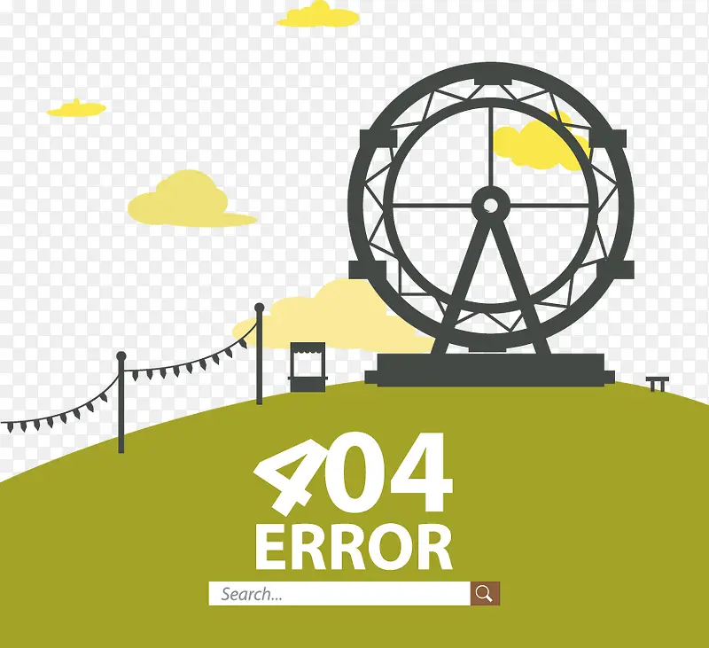 卡通404页面