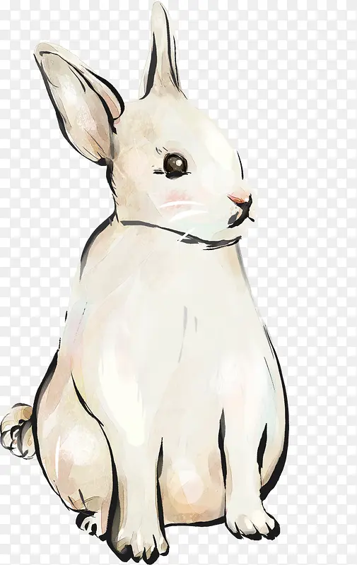 可爱手绘兔子创意