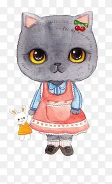 猫咪兔子