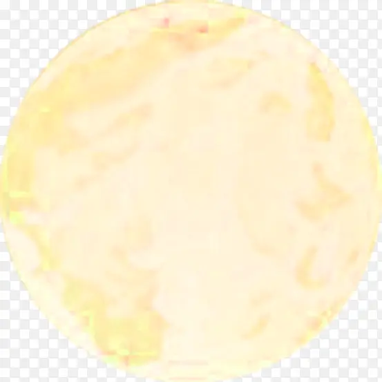 黄色月亮圆形中秋