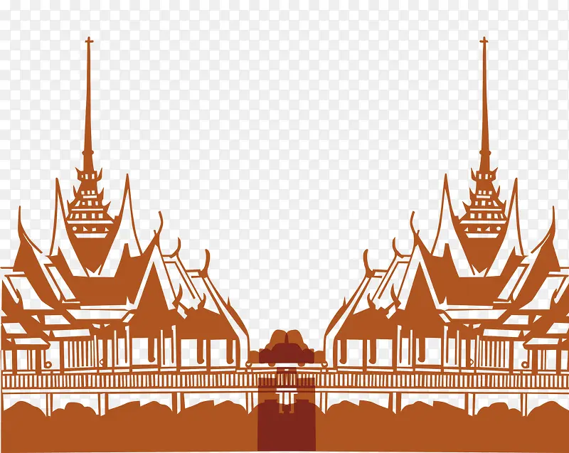 泰国手绘房子