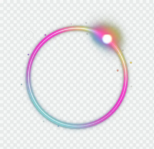 彩色光环