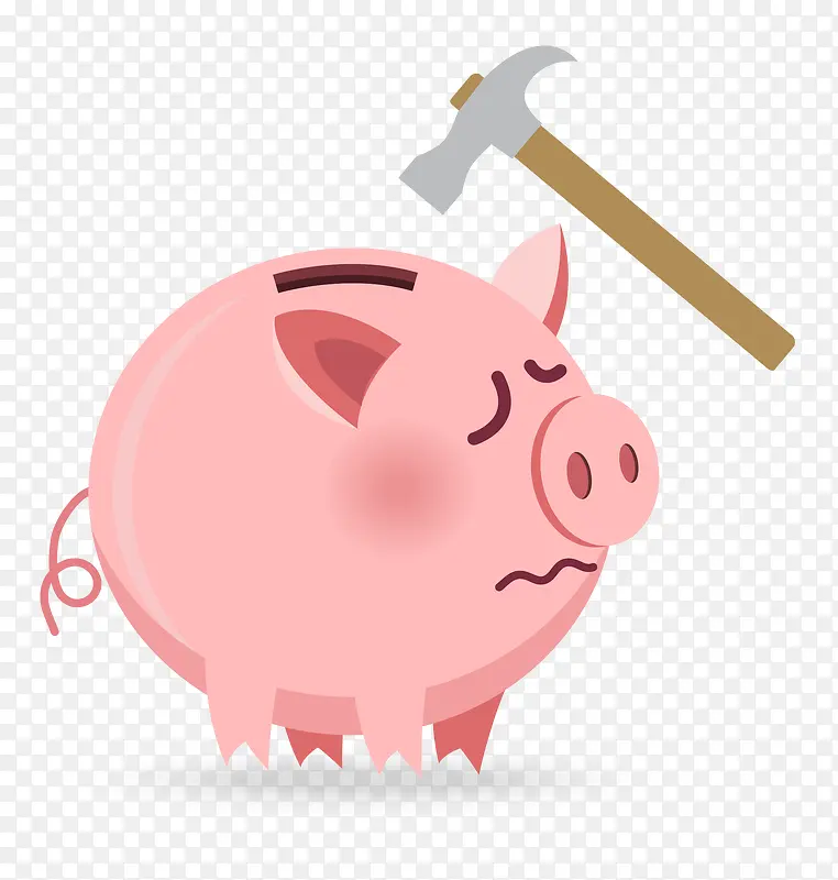 小猪存钱罐素材