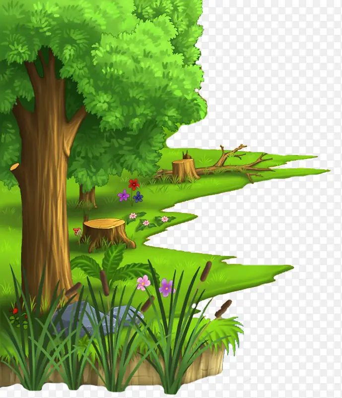 童话森林树木