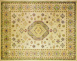 欧式花纹地毯装饰