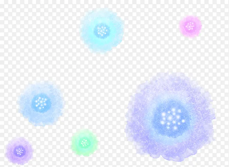 唯美手绘海底生物