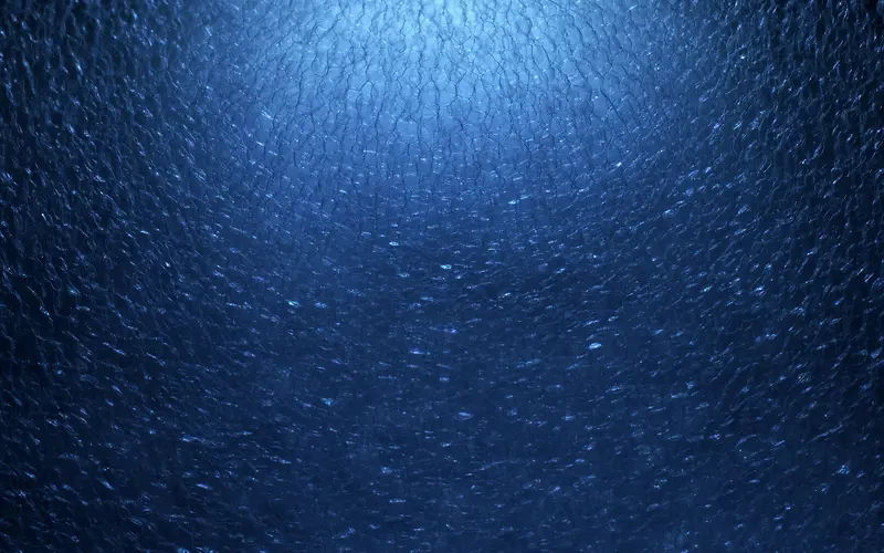 蓝色海底矢量背景素材