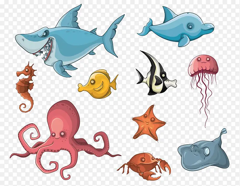 海底的动物