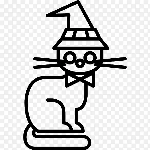 猫与Witch Hat 图标