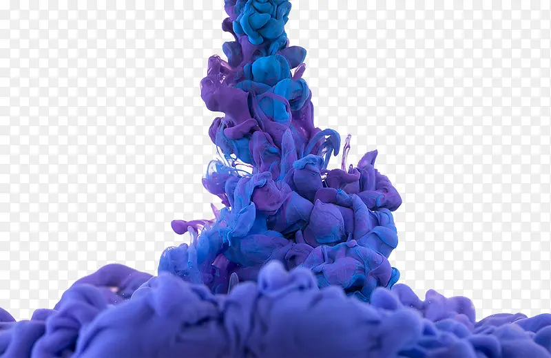 紫色烟雾图案素材