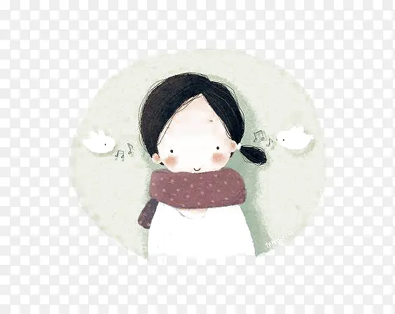可爱女孩