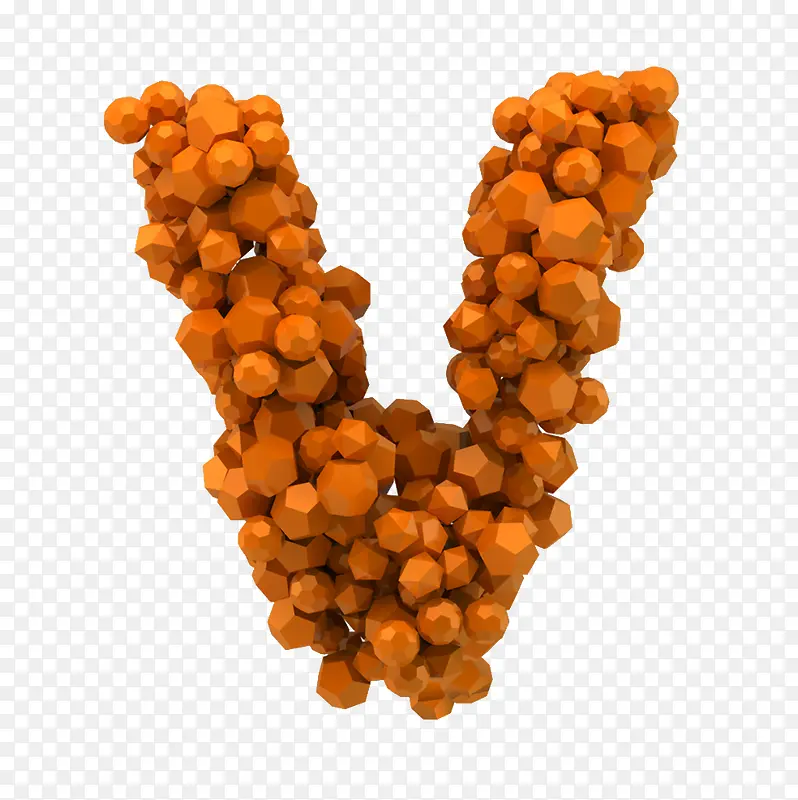 字母V