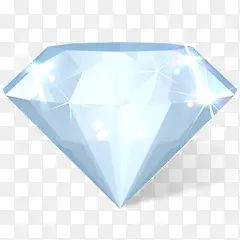白色钻石png图标