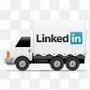 linkedin汽车社交媒体PNG网页图标素材