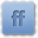 社会媒体PNG网页图标facebook
