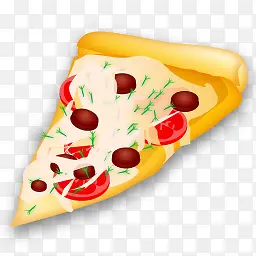 披萨快餐食物PNG图标