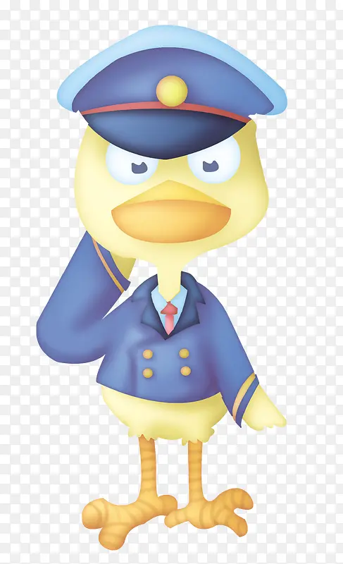 鸭子警察