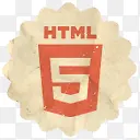 贴花社交媒体PNG网页图标html5