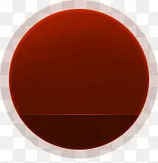 红色创意分层圆环
