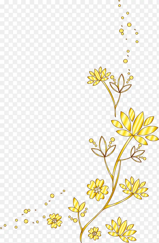 精美手绘花朵创意