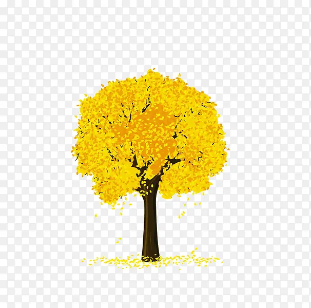 金色树