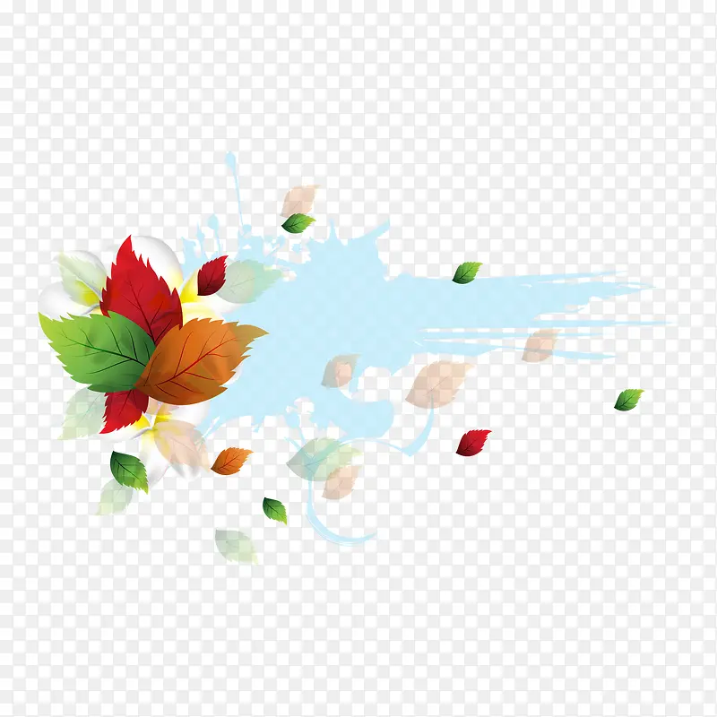 秋季枫叶边框
