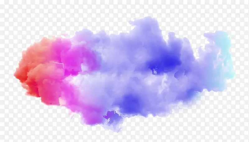 渐变气雾