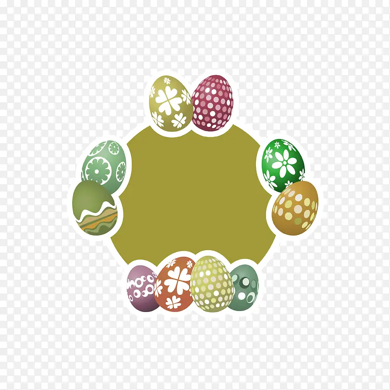 复活节鸡蛋彩绘