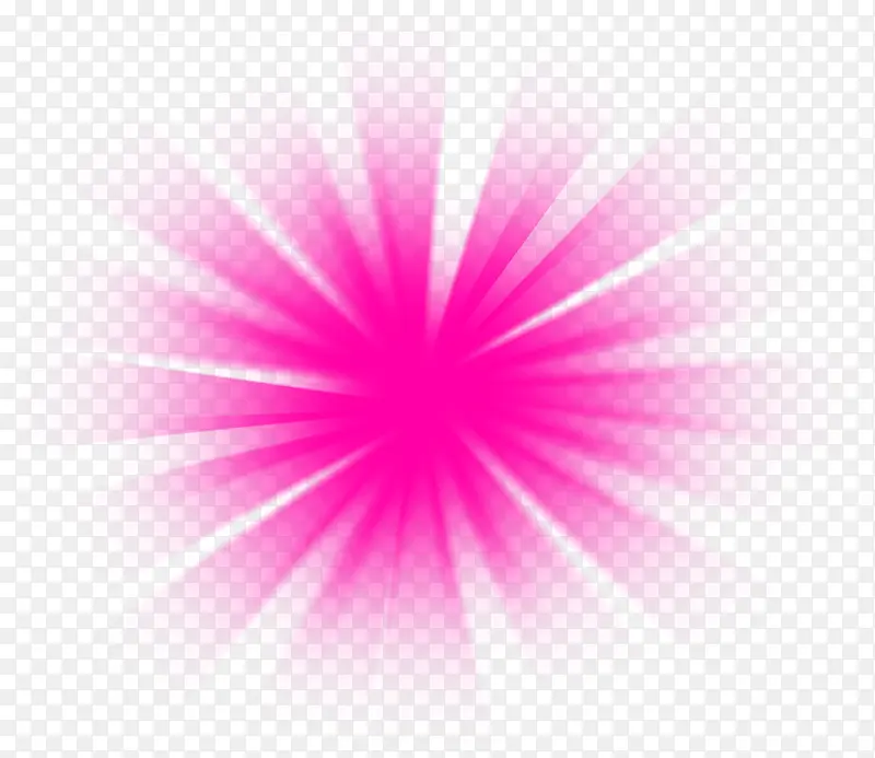 粉色放射创意手绘花纹