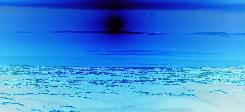 云中太阳日出背景banner