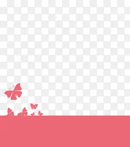 可爱粉红蝴蝶背景图片