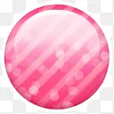 Pink button Icon