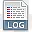 File extension log Icon