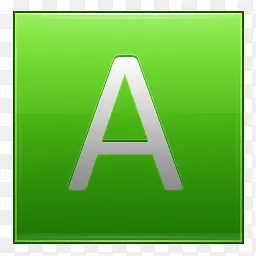 Letter A lg Icon