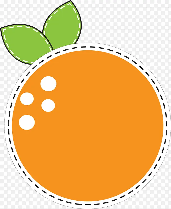 圆形的黄桃