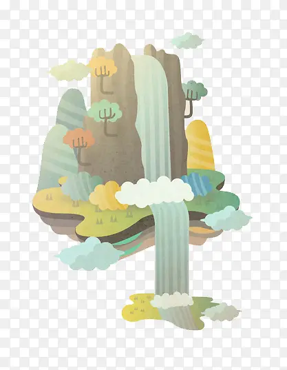 卡通风景