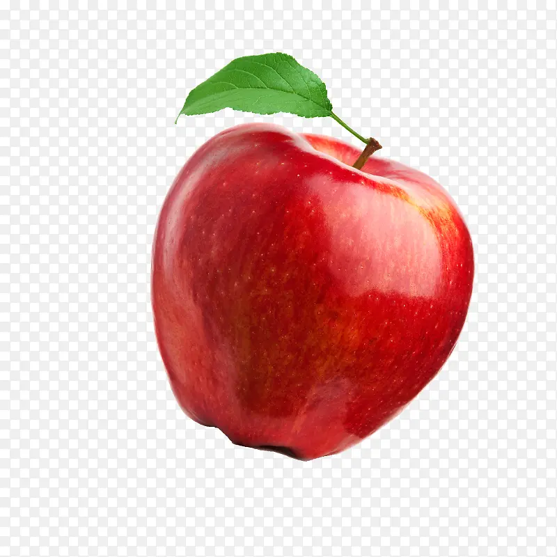 高清红色苹果水果
