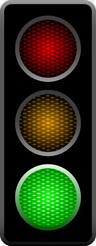 矢量红绿灯设计图