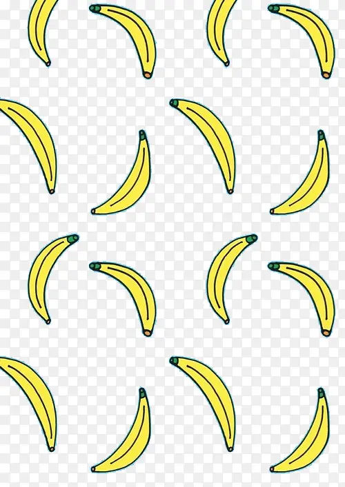 很多香蕉